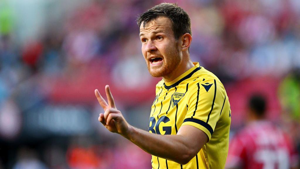 Jordan Thorniley in action for Oxford