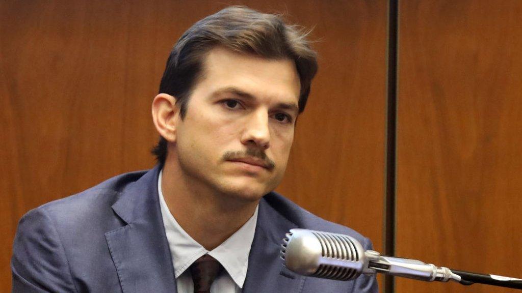 Ashton Kutcher testifies at the Clara Shortridge Foltz Criminal Justice Center on May 29, 2019 in Los Angeles, California