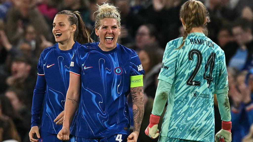 Chelsea celebrate