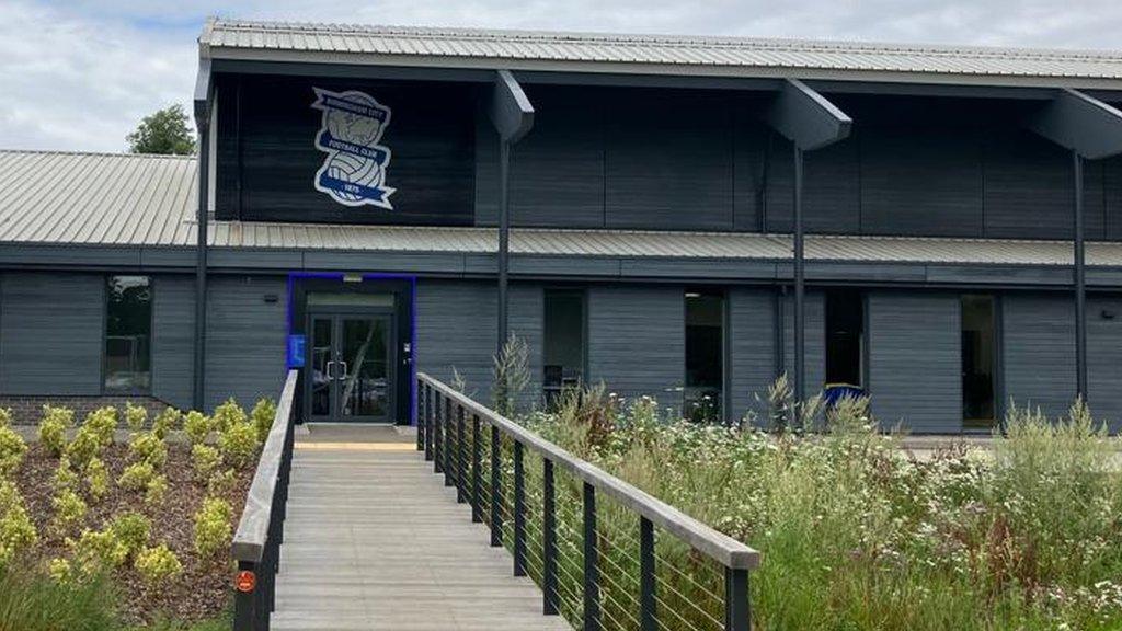 Birmingham City's new first team training base at Henley-in Arden