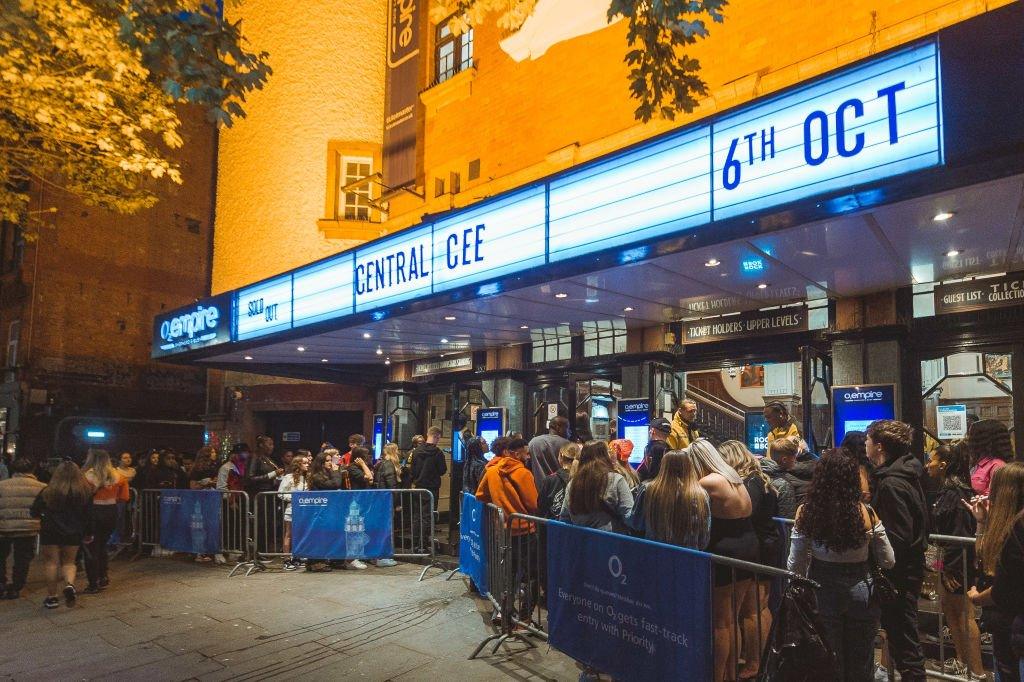 Central Cee gig at the Shepherd's Bush Empire