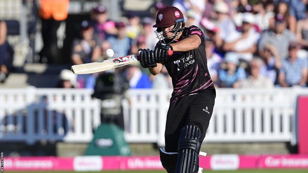 Will Smeed batting for Somerset