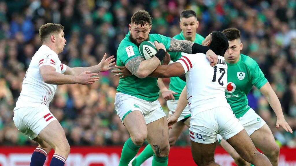 Ireland attack England