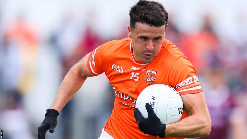 Stefan Campbell will be hoping to help Clan na Gael win a first Armagh Senior Football title in 29 years