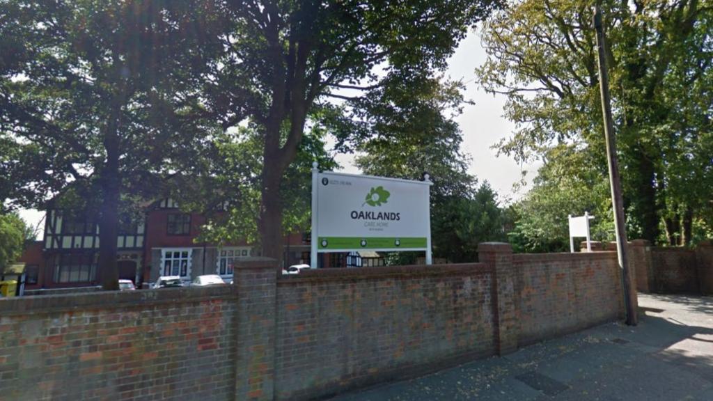 A Google streeview of Oaklands Nursing Home in Hove