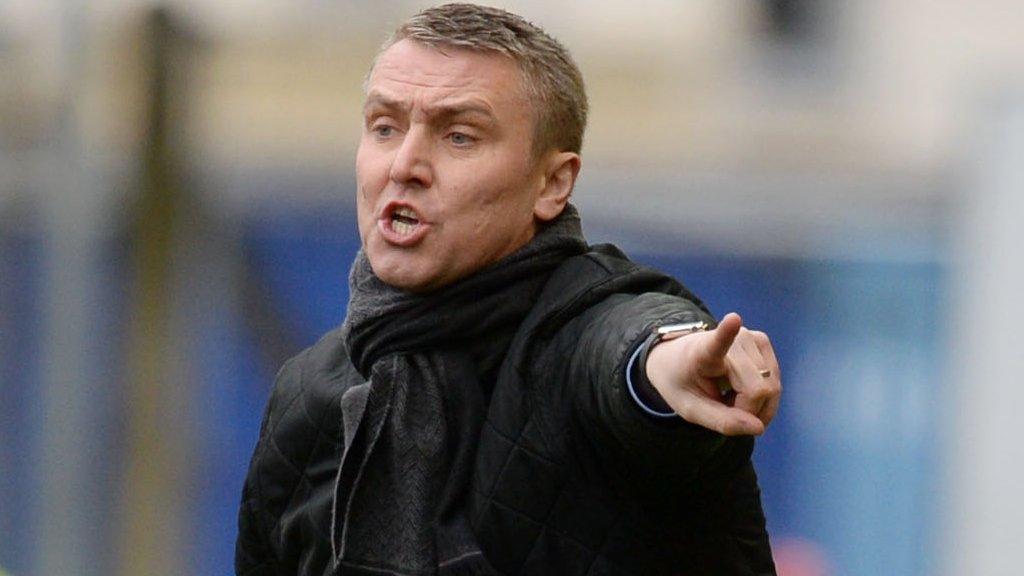 Kilmarnock manager Lee Clark