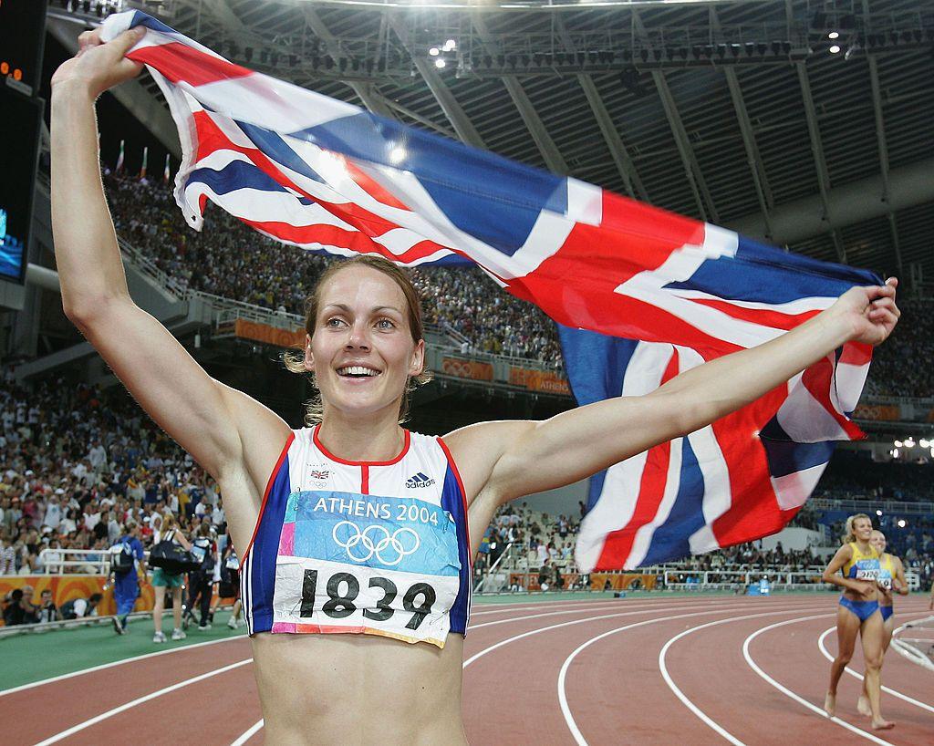 Kelly Sotherton at the 2004 Olympic Games in Athens
