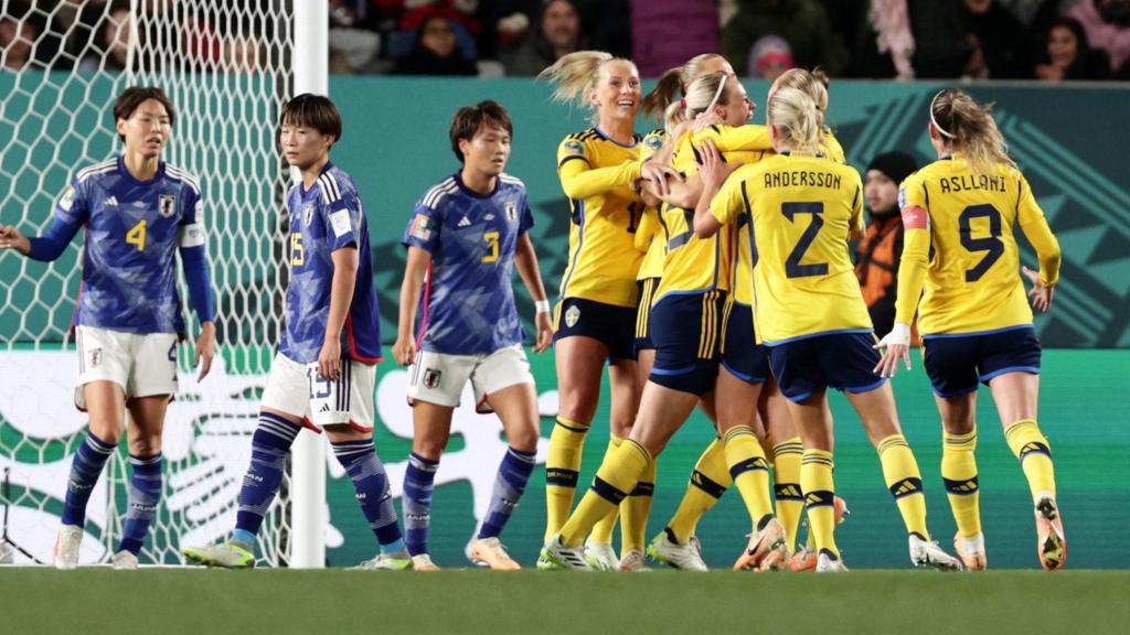 Sweden celebrate