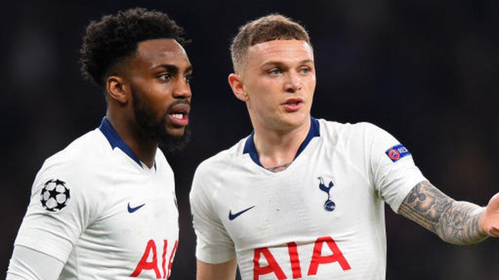 Danny Rose and Kieran Trippier