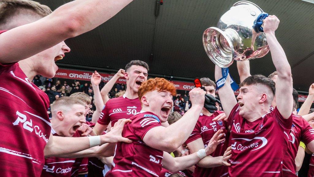 Tyrone school Omagh CBS won the MacRory Cup and Hogan Cup double in 2023