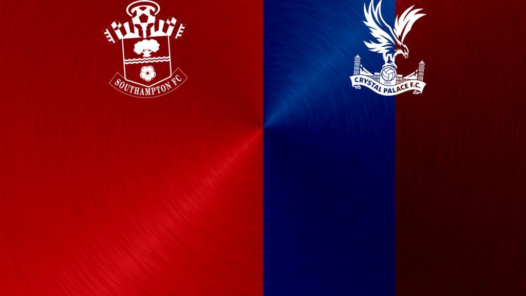 Southampton v Crystal Palace badges