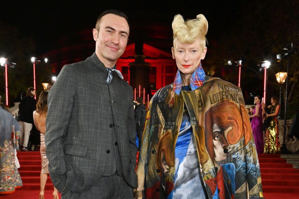 Charles Jeffrey and Tilda Swinton