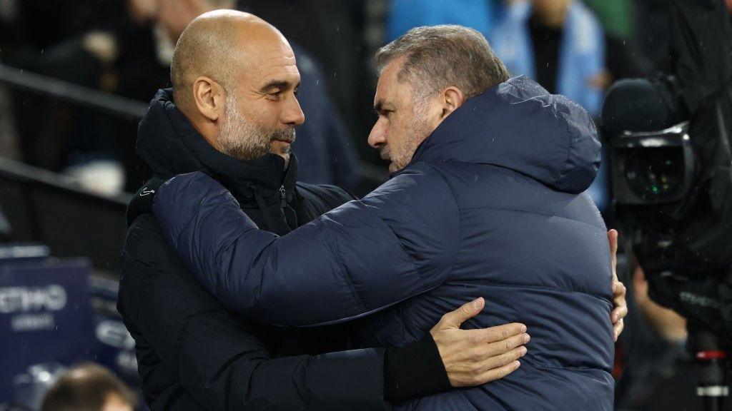 Guardiola and Postecoglou