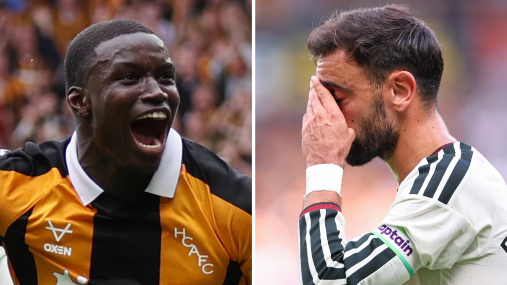 Nobel Mendy and Bruno Fernandes