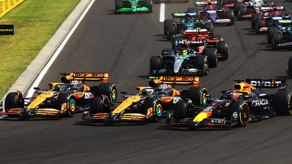 Hungarian Grand Prix start