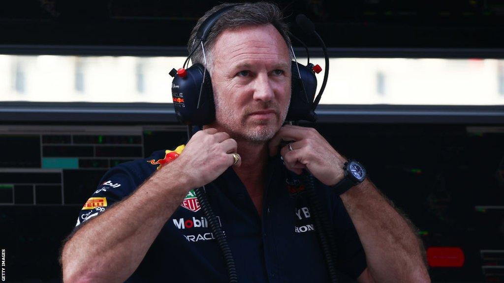 Red Bull Racing Team Principal Christian Horner