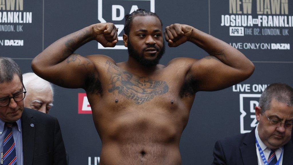 Jermaine Franklin weighs in