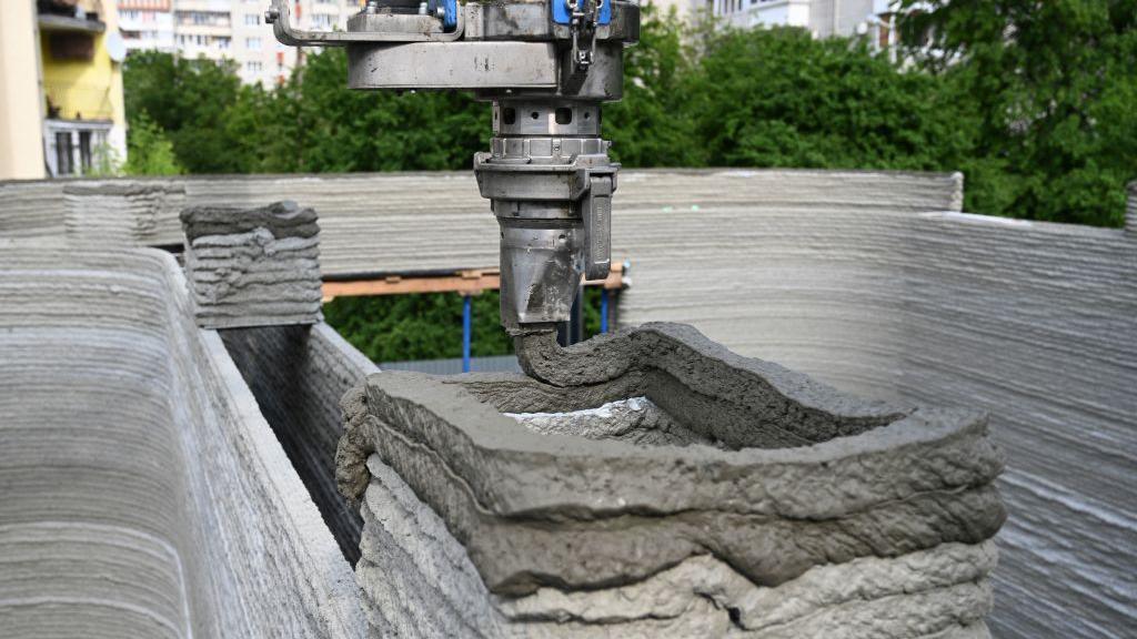 3d printing concrete