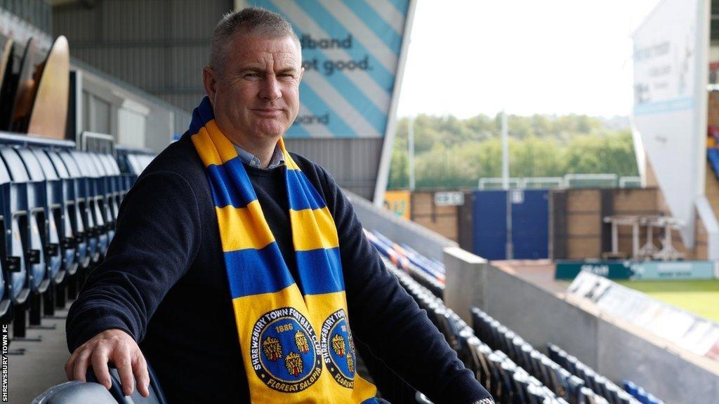 Micky Moore left his job as Cheltenham director of football to join Shrewsbury on 17 May