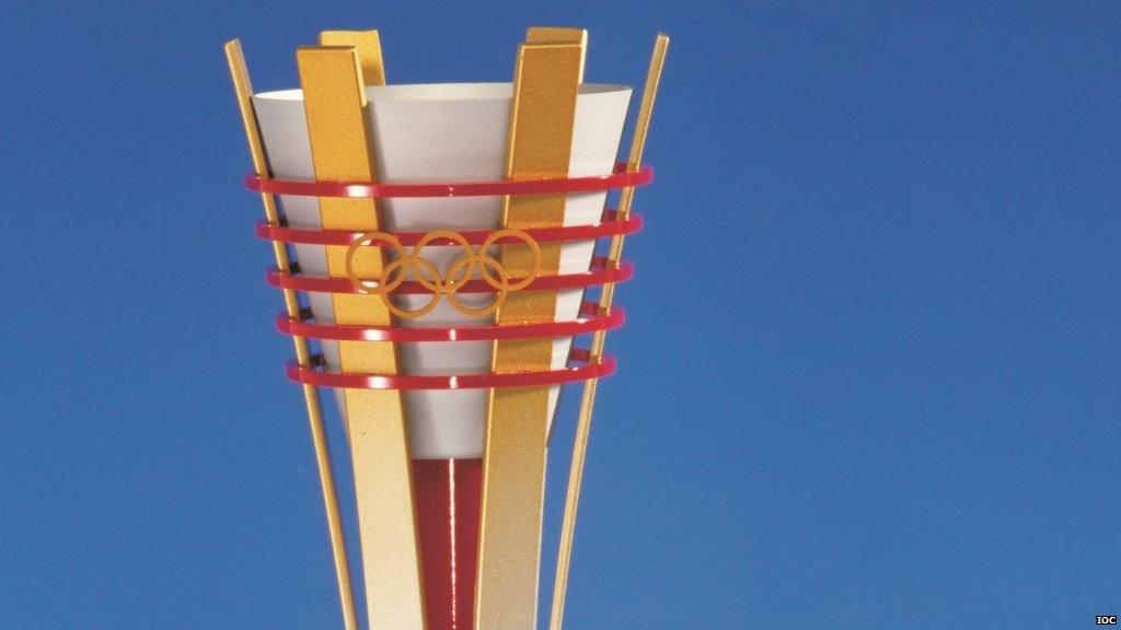 The 1998 Olympic Winter Games torch