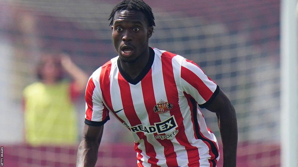 Sunderland midfielder Jay Matete