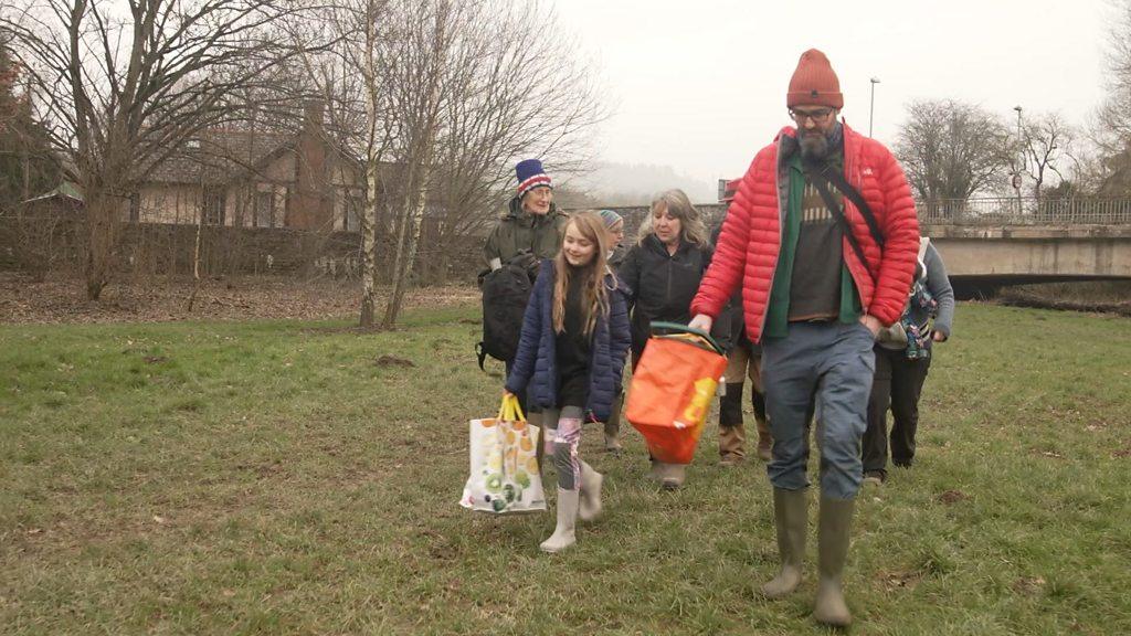 Friends of the Upper Wye now have more than 100 members testing the water