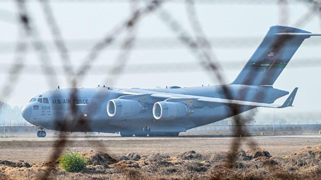 US military plane lands in Amritsar