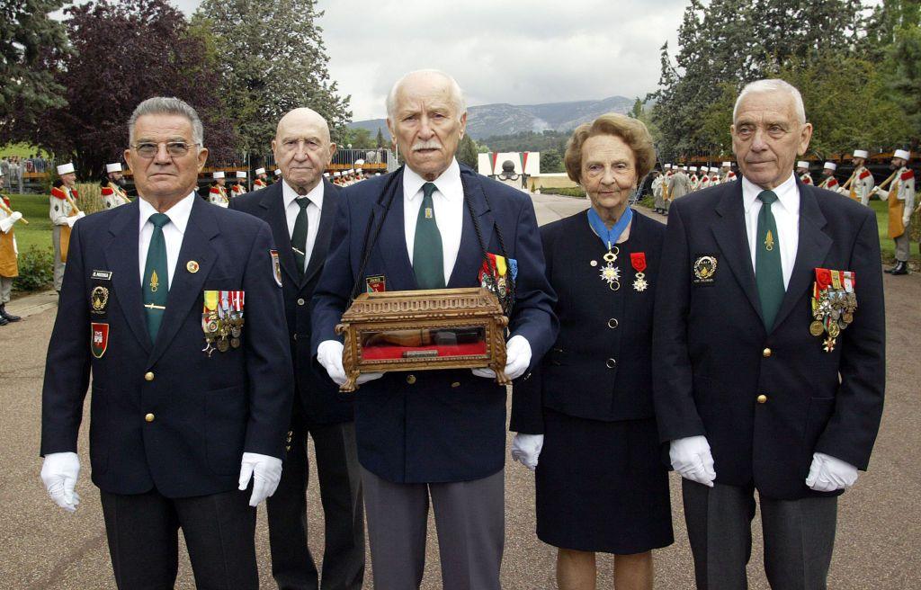 French veterans of the Dien Bien Phu battle