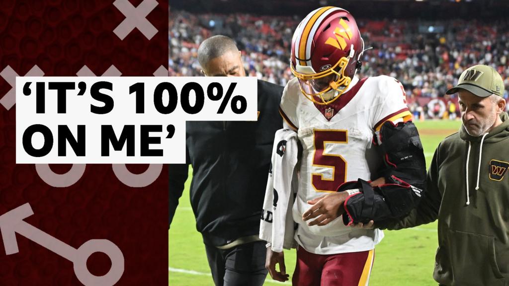 Commanders head coach accepts blame for Daniels injury