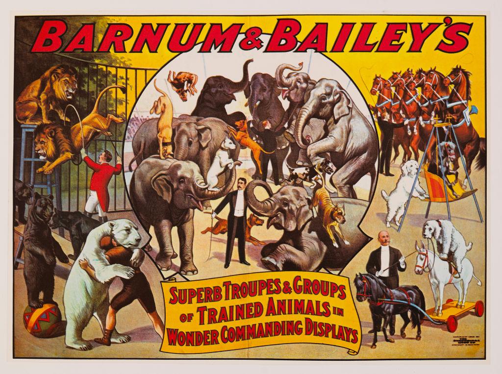 Barnum and Bailey poster