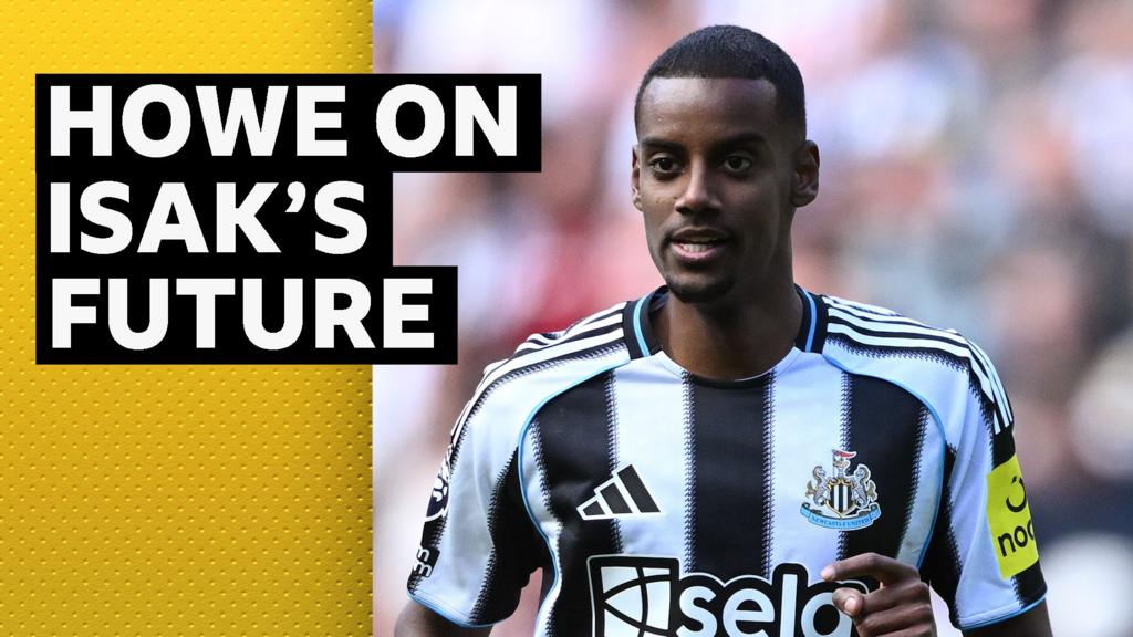I hope Isak stays - Howe
