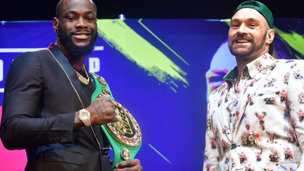 Deontay Wilder and Tyson Fury