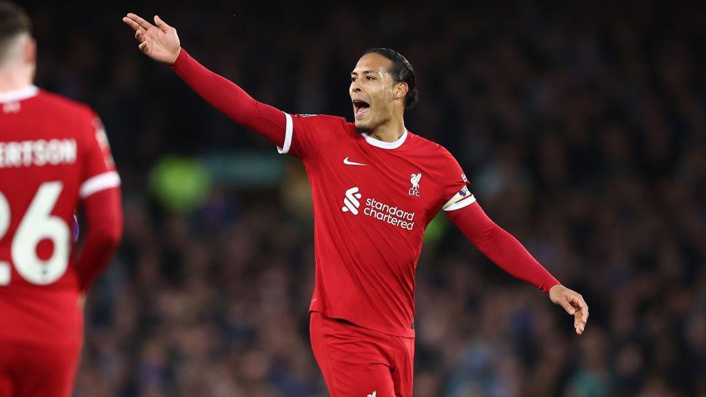 Liverpool captain Virgil van Dijk