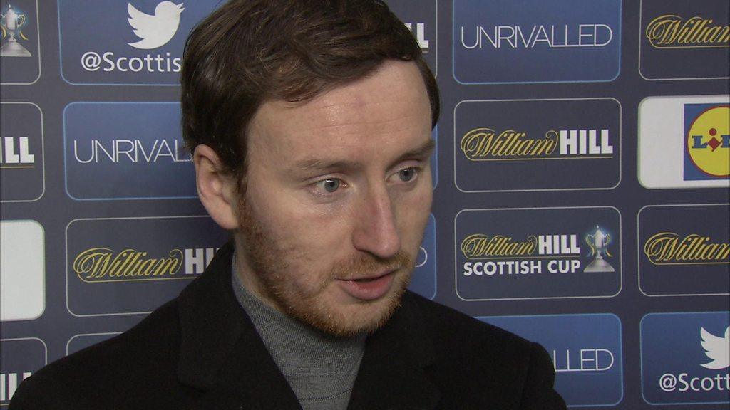 Hearts head coach Ian Cathro