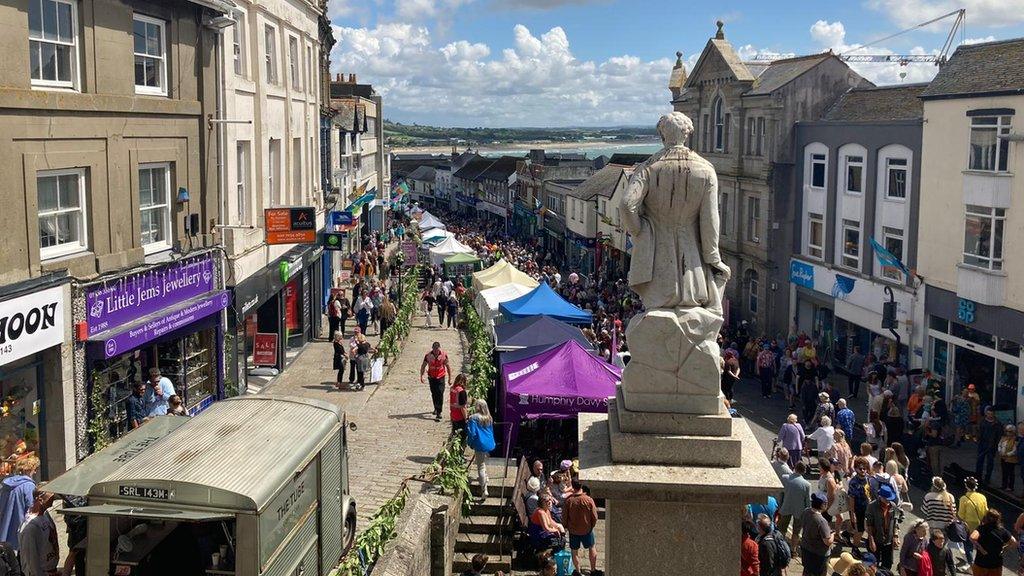 Mazey Day in Penzance, June 2022