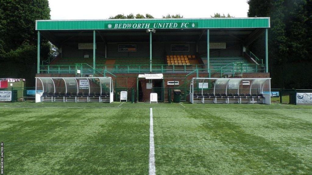 Bedworth United play at The Oval