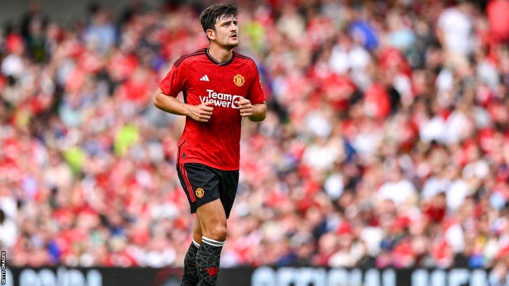 Manchester United defender Harry Maguire