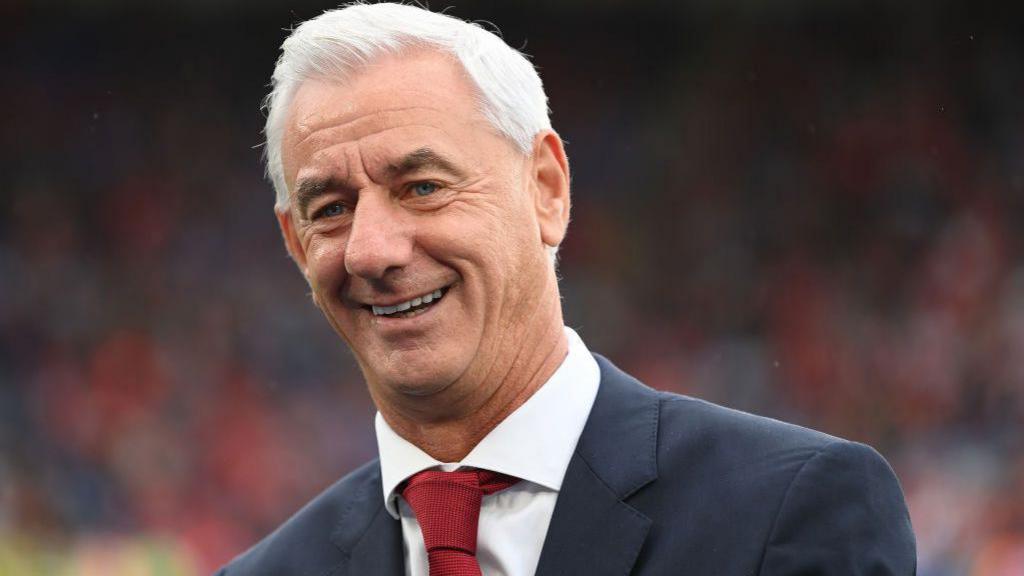Ian Rush smiling