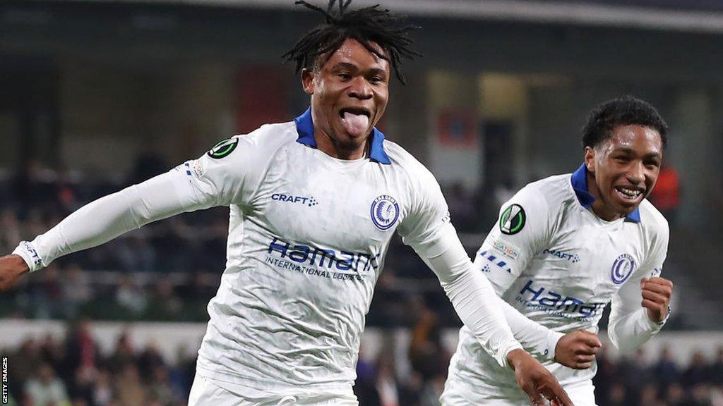 Gent striker Gift Orban