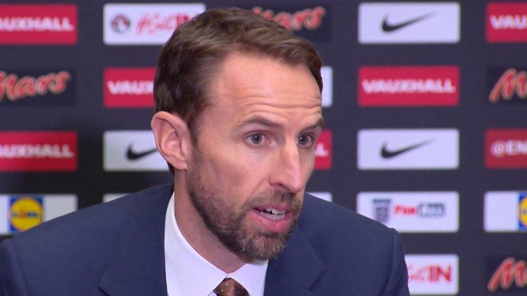 England manager Gareth Southgate