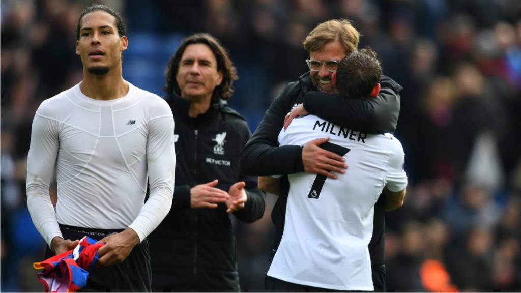 Klopp celebrates