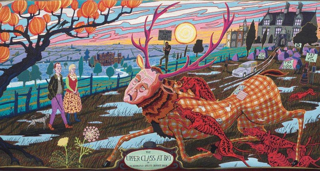 'The Upper Class at Bay' by Grayson Perry