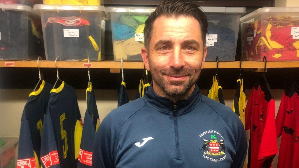 Needham Market boss Kevin Horlock