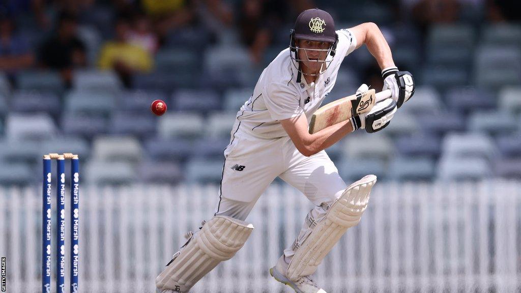 Cameron Bancroft bats for Western Australia