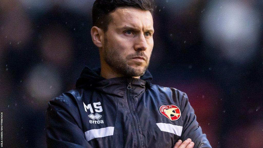 Walsall boss Mat Sadler