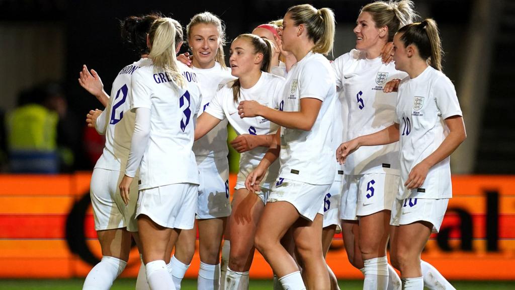 England celebrate