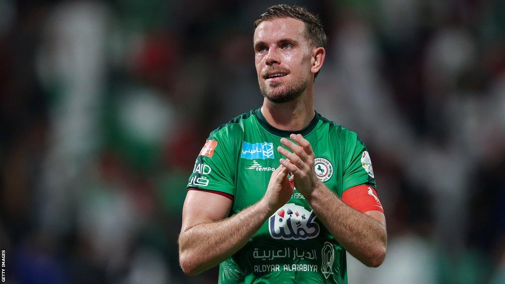 Jordan Henderson playing for Al-Ettifaq