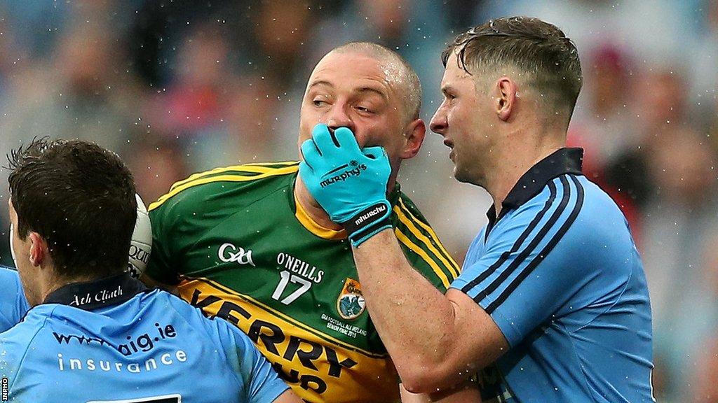 McMahon admitted that he "grabbed" Kieran Donaghy's face in the 2015 All-Ireland Football Final