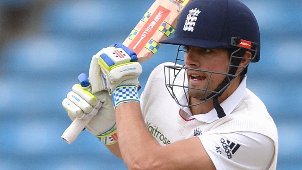 England captain Alastair Cook