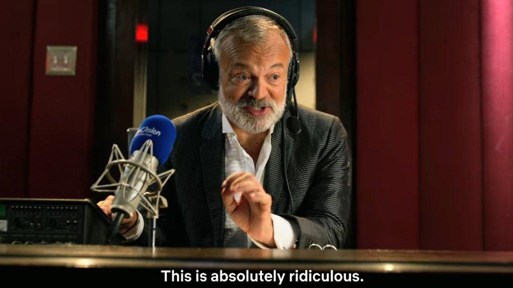 Graham Norton in Eurovision: The Story of Fire Saga